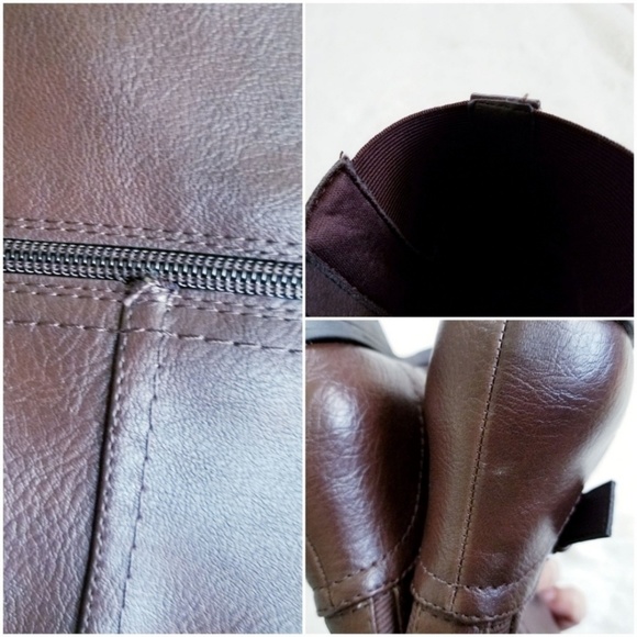 Croft & Barrow Ortholite Armor Brown Riding Boots - Picture 8 of 8